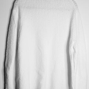 Vince Textured White Sweater